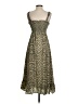 Rails Animal Print Green Cocktail Dress Size S - photo 2
