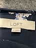 Ann Taylor LOFT 100% Polyester Black Long Sleeve Henley Size S - photo 7