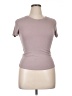 Assorted Brands Gray Short Sleeve Turtleneck Size XL - photo 1