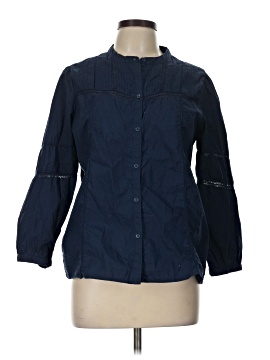 Lucky Brand 3/4 Sleeve Button-Down Shirt (view 1)