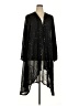 Roaman's 100% Polyester Black Kimono Size 32 - photo 1