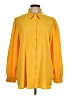 Shein 100% Polyester Yellow 3/4 Sleeve Blouse Size 12 - photo 1