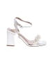 Lulus White Sandals Size 7 1/2 - photo 1