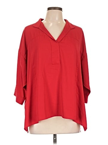 MING WANG 3/4 Sleeve T-Shirt (view 1)