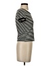 Assorted Brands Stripes Black Short Sleeve Turtleneck Size S (estimated) - photo 4