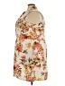 Speed Control Floral Ivory Casual Dress Size 3X - photo 5