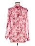 Kut from the Kloth 100% Polyester Floral Pink Long Sleeve Blouse Size M - photo 2
