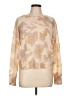 White + Warren 100% Cashmere Camo Tan Sweatshirt Size S - photo 1