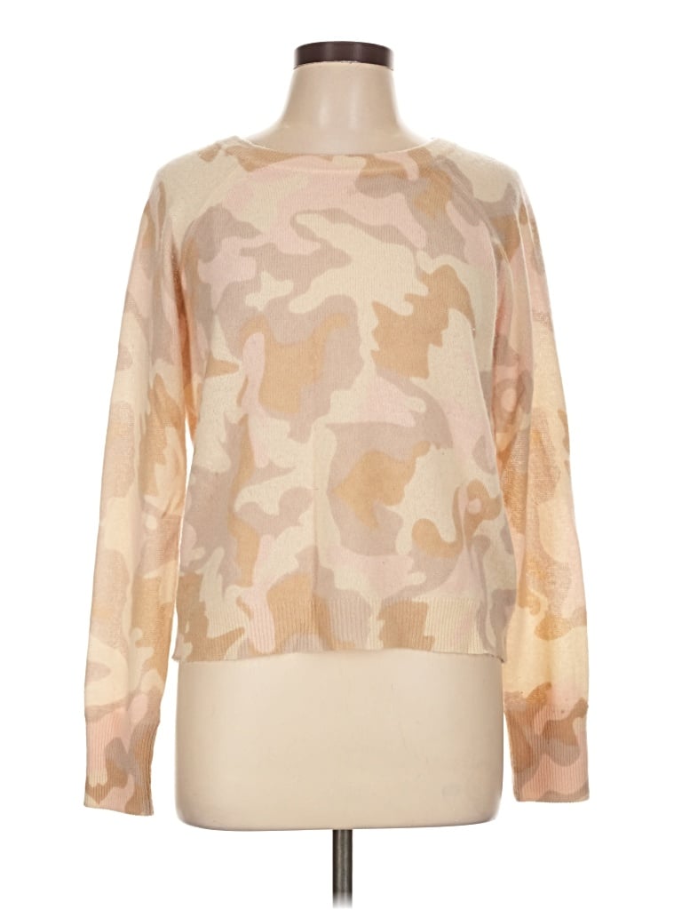 Pre-owned White + Warren Sweatshirt In Tan
