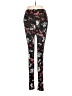 Lularoe Floral Black Leggings One size - photo 2