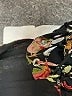 Reformation 100% Viscose Floral Black Casual Dress Size 0 - photo 7