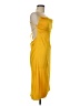 Danielle Bernstein Yellow Cocktail Dress Size M - photo 4