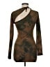 Bindya Brown Long Sleeve Top Size M - photo 2