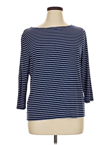 Ann Taylor Factory 3/4 Sleeve Top (view 1)