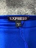 Express Solid Blue Cocktail Dress Size S - photo 7