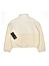 90 Degree by Reflex 100% Polyester Ivory Track Jacket Size 12 - photo 2