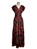 Unbranded 100% Polyester Paisley Red Casual Dress Size S - photo 1