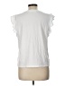 MICHAEL Michael Kors White Sleeveless T-Shirt Size L - photo 2
