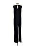 Black Saks Fifth Avenue Solid Black Jumpsuit Size M - photo 2