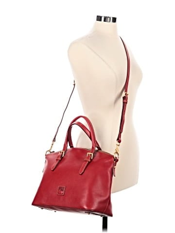 Dooney & Bourke Leather Satchel (view 2)