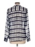 a.n.a. A New Approach 100% Polyester Gray Long Sleeve Blouse Size L - photo 2