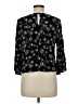 Forever 21 Black 3/4 Sleeve Blouse Size M - photo 2