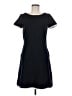 J.Crew Solid Black Casual Dress Size 6 - photo 1