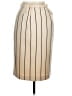 Unbranded Stripes Ivory Formal Skirt Size 6 - photo 2