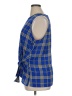 Vince Camuto Blue Sleeveless Blouse Size XL - photo 5