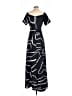 Assorted Brands Graphic Black Casual Dress Size XS - photo 2