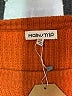 Main Strip 100% Acrylic Graphic Orange Pullover Sweater Size M - photo 7