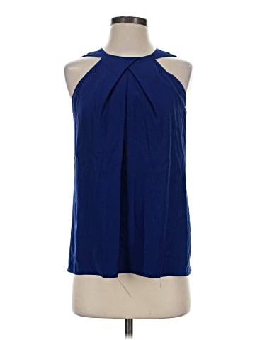 Lafayette 148 New York Sleeveless Silk Top (view 1)