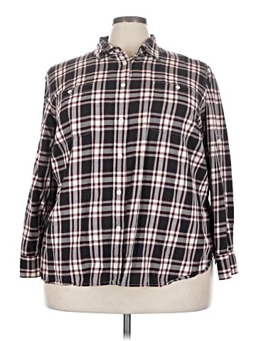 Lauren Jeans Co. Long Sleeve Button-Down Shirt (view 1)