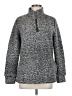 Weatherproof 100% Polyester Tweed Gray Pullover Sweater Size M - photo 1