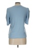 Unbranded Blue Short Sleeve Top Size L - photo 2