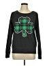 Instant Message Green Pullover Sweater Size L - photo 1