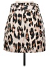 RED Valentino 100% Polyester Animal Print Brown Tan Casual Skirt Size EU (IT) 44 / US 8 - photo 2