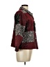 Studio Works Animal Print Red Jacket Size L (petite) - photo 4