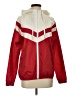 Forever 21 100% Polyester Color Block Red Windbreaker Size S - photo 1