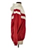 Forever 21 100% Polyester Color Block Red Windbreaker Size S - photo 4