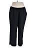 Alfred Dunner 100% Polyester Solid Black Active Pants Size 22 - photo 1