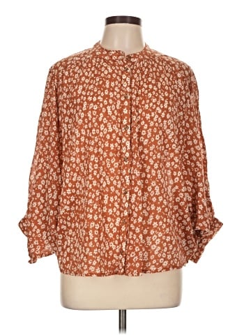 Pilcro 3/4 Sleeve Blouse (view 1)