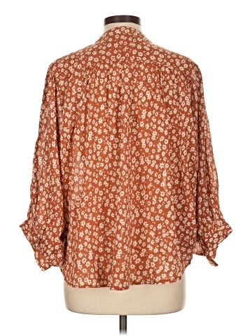 Pilcro 3/4 Sleeve Blouse (view 2)