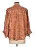Pilcro Orange 3/4 Sleeve Blouse Size L (petite) - photo 2