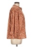 Pilcro Orange 3/4 Sleeve Blouse Size L (petite) - photo 4