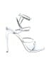 Stuart Weitzman Silver Sandals Size 11 - photo 1