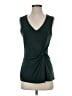 Ann Taylor Green Sleeveless Top Size XS - photo 1