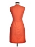 SEARLE Solid Orange Cocktail Dress Size 6 - photo 2