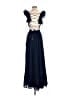 Lulus 100% Polyester Blue Cocktail Dress Size S - photo 2