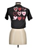 Zara Black Short Sleeve Turtleneck Size 8 - 9 - photo 2
